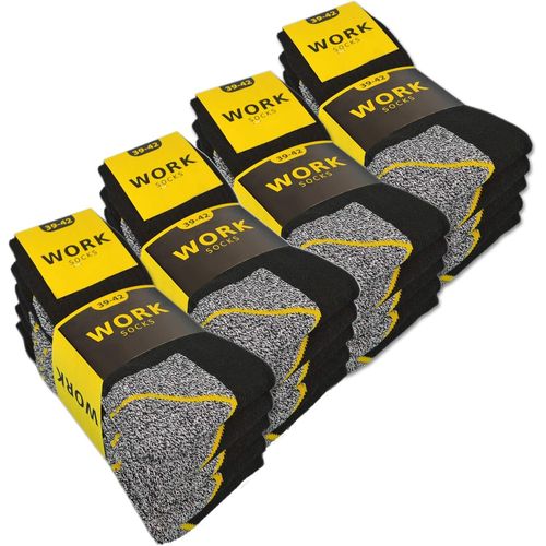 Chaussettes De Travail Homme Work (Lot De 10 Ou 20 Paires)