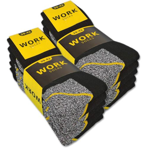 Chaussettes De Travail Homme Work (Lot De 10 Ou 20 Paires)