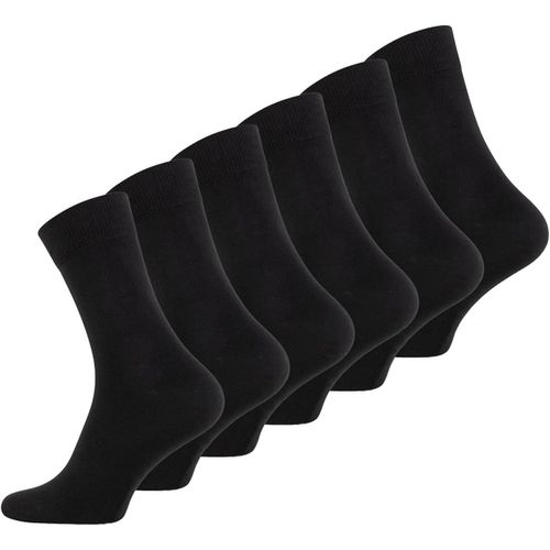 6 Paires De Chaussettes En Bambou Pour Hommes-Chaussettes Confortables Et Respirantes En Véritable Fil De Bambou-Coutures Invisibles,Inodores Et Super Douces-Certifié Oekotex Standard 100