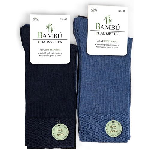 Chaussettes Bambou Hommes Lot De 10 (Modèle:Paule)