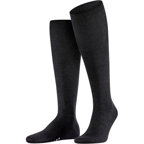 Homme Airport Chaussettes Longues Respirantes Régulation Climatique Anti-Odeur Laine Coton Montantes Fines Unies Élégantes Couture Plate Aux Orteils 1 Paire