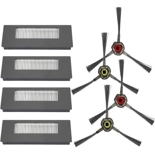 Kit d'accessoires pour aspirateur Robot DEEBOT 900 901,filtres et brosses de remplacement