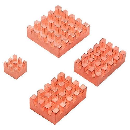 Pour 5 dissipateurs de chaleur de carte mère, le radiateur de refroidissement à conduction thermique de la carte de développement est livré avec un adhésif