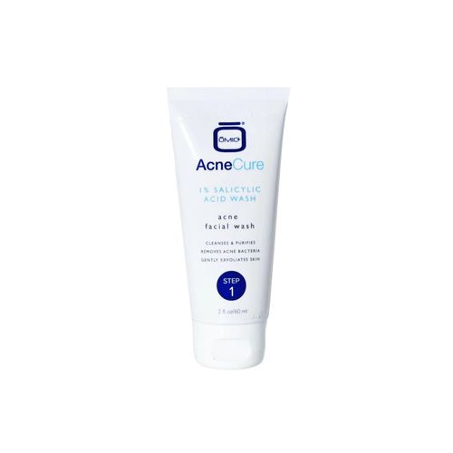 Omic+   Acnecure 1% Salicylic Acid Facial Wash 60ml Blanc