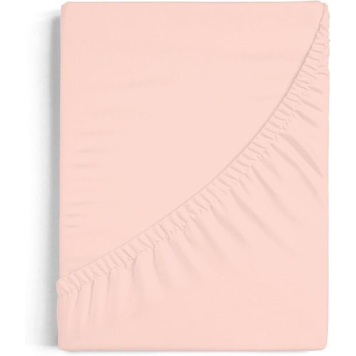 Ershi-Burrito Blanco Drap Housse 135 X 190/200 Cm | Lit De 135 Cm (+ Dimensions Disponibles) | Tissu 100% Coton | Design A8 Saumon[8