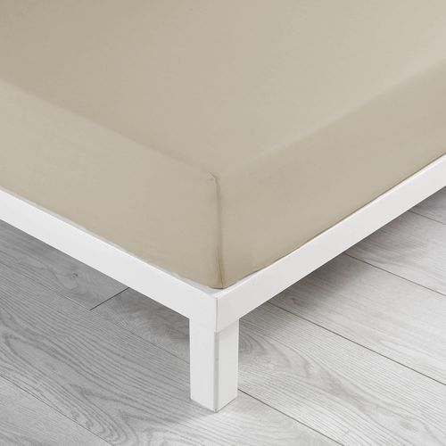 Ershi-Douceur D'intérieur, Drap Housse (160 X 200 Cm) Linette Lin, 100% Coton[333]
