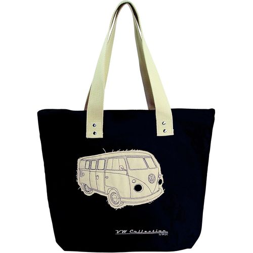 ERSHI-VW Collection - Volkswagen Combi Bus T1 Camper Van Sac à provisions en Coton (Canvas), Tote Bag, Sachet à main, Sacoche de p[1