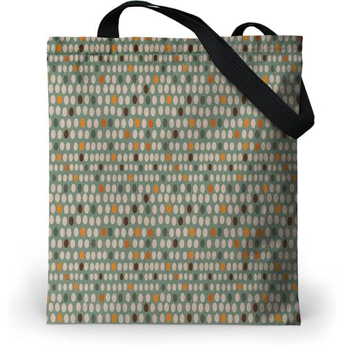 ERSHI-Tote Bag Femme Imperméable - Tote Bag fermeture éclair et poche intérieure - Grand Sac Cabas en tissu avec tissu Oxford inte[6