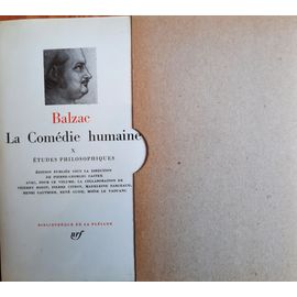 洋書 BALZAC La Comedie Humaine X Pleiade Balzac : La Comedie humaine, tome 2 : Bibliotheque de la