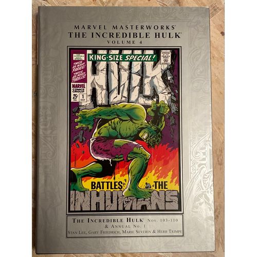 Marvel Masterworks The Incredible Hulk Vol 4 Hc Marvel Comics