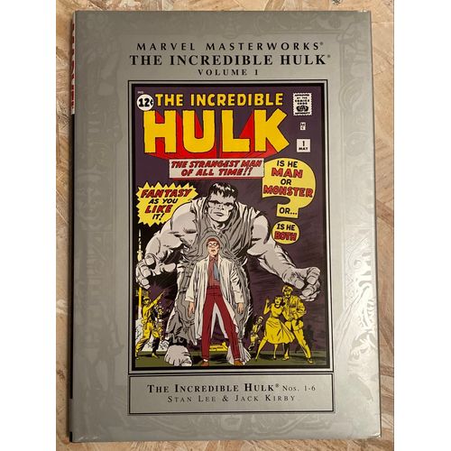 Marvel Masterworks The Incredible Hulk Vol 1 Hc Comics