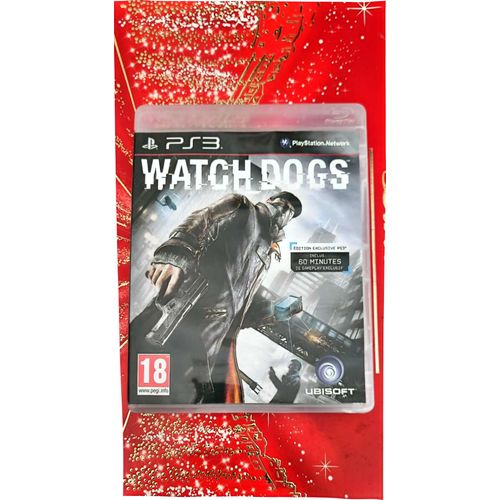 Watch Dogs, Jeu Ps3, Édition Exclusive Avec 60 Minutes De Gameplay Supplémentaire, Pegi 18 Vendu Par Blaspo