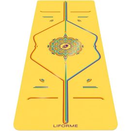 LETNERNY-Tapis De Yoga De Voyage - Léger, Portable Et Antidérapant