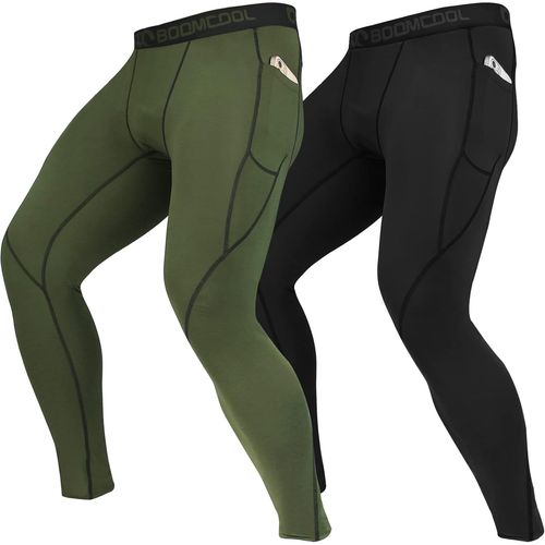 Letnerny-Pantalon De Compression Pour Homme Avec Poches - Collants De Course Pour Homme - Legging D'entraînement Sec - Pantalon De Yoga Athlétique