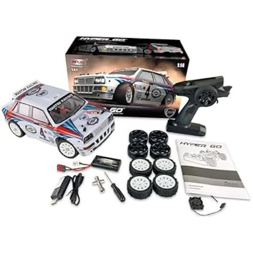 Véhicule télécommandé - AMEWI - Lancia Delta HF Integrale - 4WD - 1:14 - Blanc