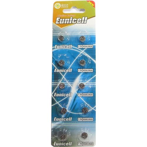 BAERTMY-10 Ag4 / Lr66 / 177/377 / Lr626 Piles Bouton Longue Durée De Conservation 0% De Mercure (Date D'Expiration Marqué)