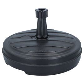Maximondo Pied De Parasol Plastique - Pour Parasol Standard - Se Remplit D'eau Ou De Sable - Ø 45 Cm