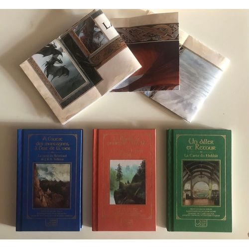 Brian Sibley/John Howe - Lot De 3 Ouvrages Tolkien Illustrés (Cartes Incluses)