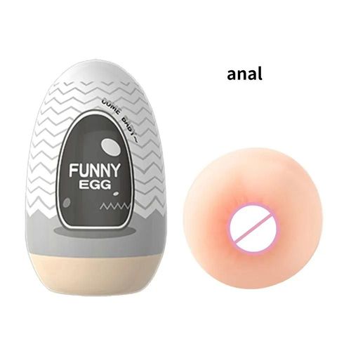 Mini ?uf De Masquage Portable Pour Homme, Vagin Réaliste, Intérieur Doux, Jaune De Masquage, Masseur De Pénis, Jouets Sexuels Unis Issants-A