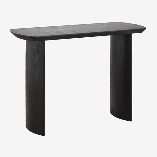 Console 110x40 Cm En Mdf Tuareg Noir Uni