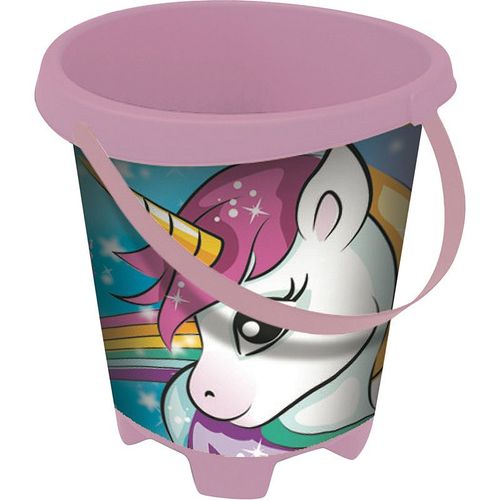 Mondo Mondo-28535 Bucket Unicorn Plage Seau Renew Toys 28535 Multicolore
