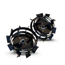 Paire de roues métalliques 4.00-8 axe 23 mm pour motoculteur toute marque ¿ DAEWOO DAACC-116-32