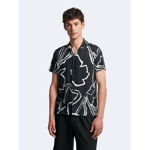 Chemise Regular En Viscose Fantaisie