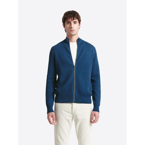 Gilet Col Montant Coton-Cachemire