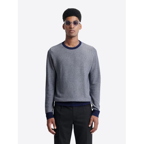 Pull Col Rond En Coton Viscose