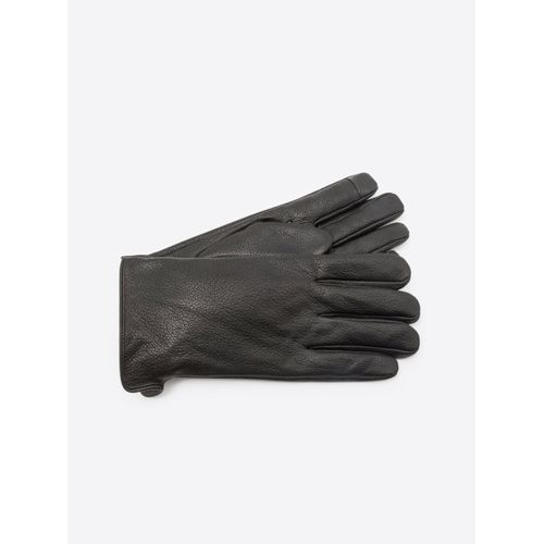Gants En Cuir Et Fausse Fourrure