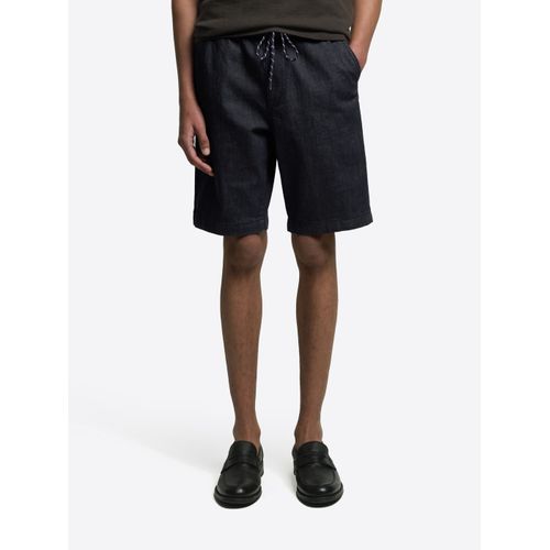 Bermuda Coupe Regular En Coton Lin