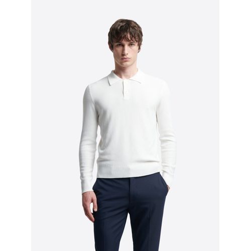 Pull Polo Col Boutonné Viscose Certifiée