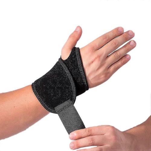 2 Pack Réglable Sport Wrist Bracewrist Strap, Hand Support, Carpal Tunnel Brace For Fitness, Arthritis & Tendinitis Pain Relief - Convient Aux Deux