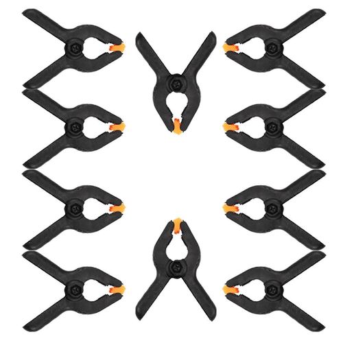 10pc Photo Photographie Arrière-plan Clips Support Toile de fond Pegs Pinces