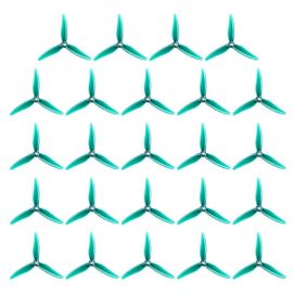 24pcs 51466 V2 Fpv Hélice 5 Pouces 3 Pale Hélice Drones Hélice Pour Fpv Rc Drone De Course Vert-Générique