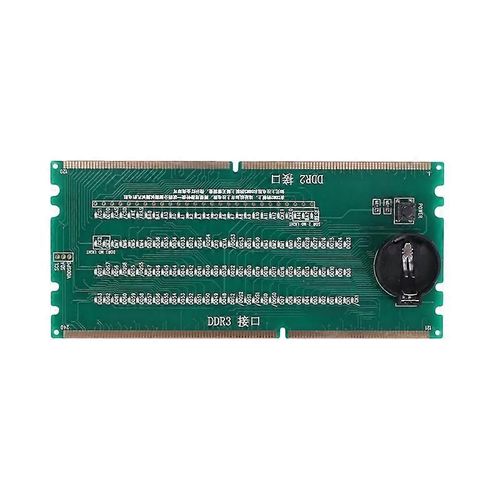Testeur lumineux DDR2 et DDR3 2 en 1 avec lumière pour circuits intégrés de carte mère de bureau