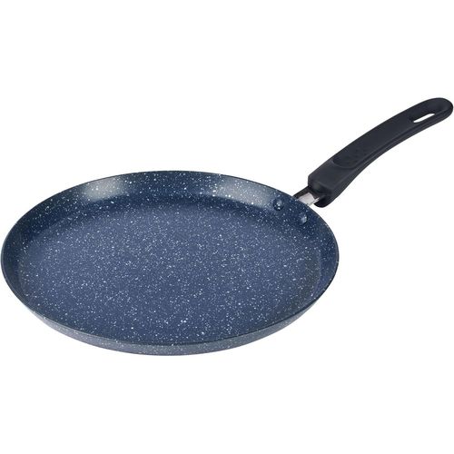Kyaoayo-Rh03409eu7 Nightfall Stone Moule À Crêpe ¿ Poêle À Frire Plate Antiadhésive, 25cm, Plaque De Cuisson À Induction Appropriée, Pour ?Uf, Dosa, Omelette, Chapati, Roti, Lave-Vaisselle