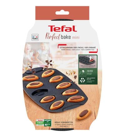 Moules mini barquettes PerfectBake Tefal noir