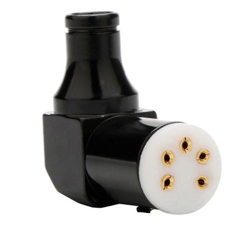 Hifi Vinyle LP Phono 5pin Prise DIN 90degrés Siège femelle DIN pour AMP Audio Bras de lecture Ligne de bras de lecture Ligne de lecture
