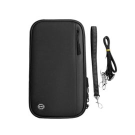 Portefeuille de voyage Passeport Porte-carte Bandoulière Organisateur Sac à l'étranger Billet Document Protecti