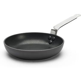 Kyaoayo-Poêle Ronde Antiadhésive Choc Intense En Aluminium - Diamètre 20 Cm -, Noir
