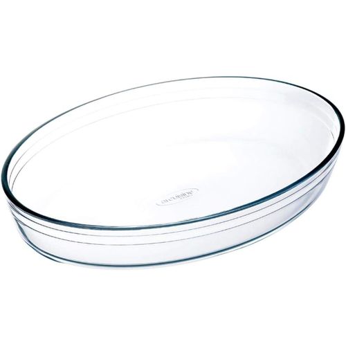 Kyaoayo-Cuisine Plat À Four Ovale En Verre Borosilicate 35 X 24 Cm