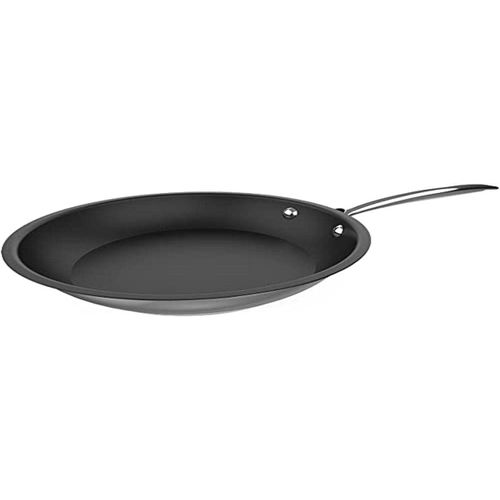 Kyaoayo-Poêle Polka Classy 20 Bucket Steel. Diamètre 20 Cm, Acier Inoxydable 18/10, Revêtement Antiadhésif, Manche Riveté, Convient Pour Tout Type De Cuisinières, Plaque À Induction 146 Cm