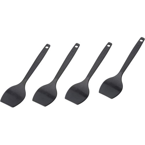 KYAOAYO-4 Spatules À Raclette, Longueur 16,6 Cm, En Plastique, Gourmetta, Noir, 20452270