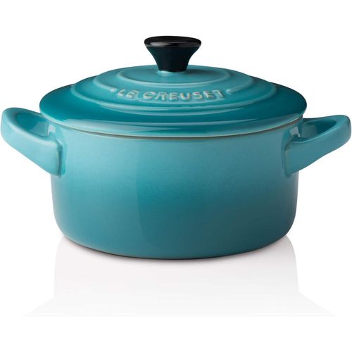 Kyaoayo-Mini-Cocotte Ronde En Céramique, 250 Ml, Bleu Caraïbes, 71901101700100