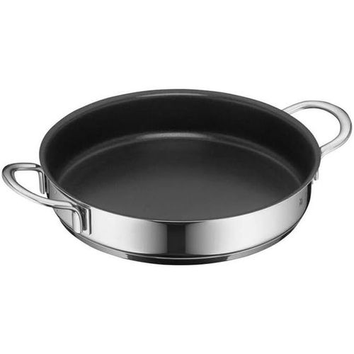 Kyaoayo-Mini Poêle À Frire Avec Revêtement En Acier Inoxydable Cromargan Poli, Compatible Induction Et Empilable, Idéale Pour Les Petites Portions Ou Les Célibataires 18 Cm