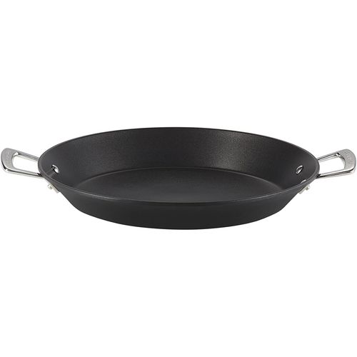 Kyaoayo-Poêle Provençale Anti-Adhérente En Fonte D'aluminium, 32 Cm, Anthracite/Argenté,52101320010101