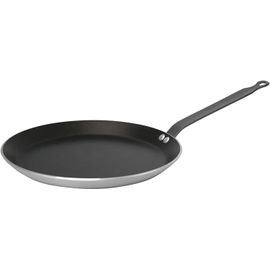 Kyaoayo-Poêle À Crêpes Antiadhésive Choc En Aluminium - Diamètre 30 Cm -, Argent