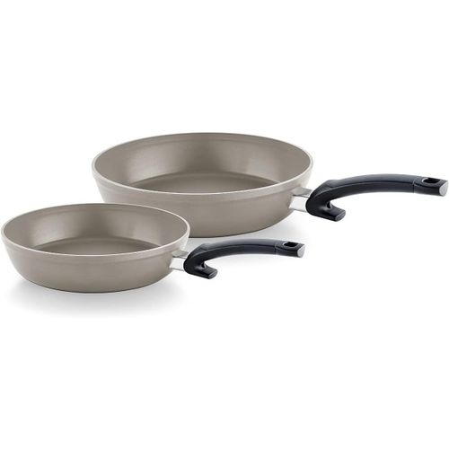 Kyaoayo-Ceratal Comfort Lot De Poêles À Frire, 2 Pièces, Poêle Anti-Adhésive En Aluminium À Revêtement En Céramique (24+28 Cm), Compatible Induction