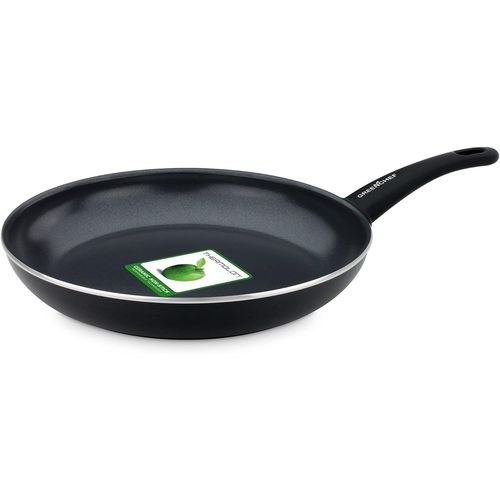 Kyaoayo-Soft Grip Poêle À Frire Antiadhésive 30cm Sans Pfas, Induction, Noir